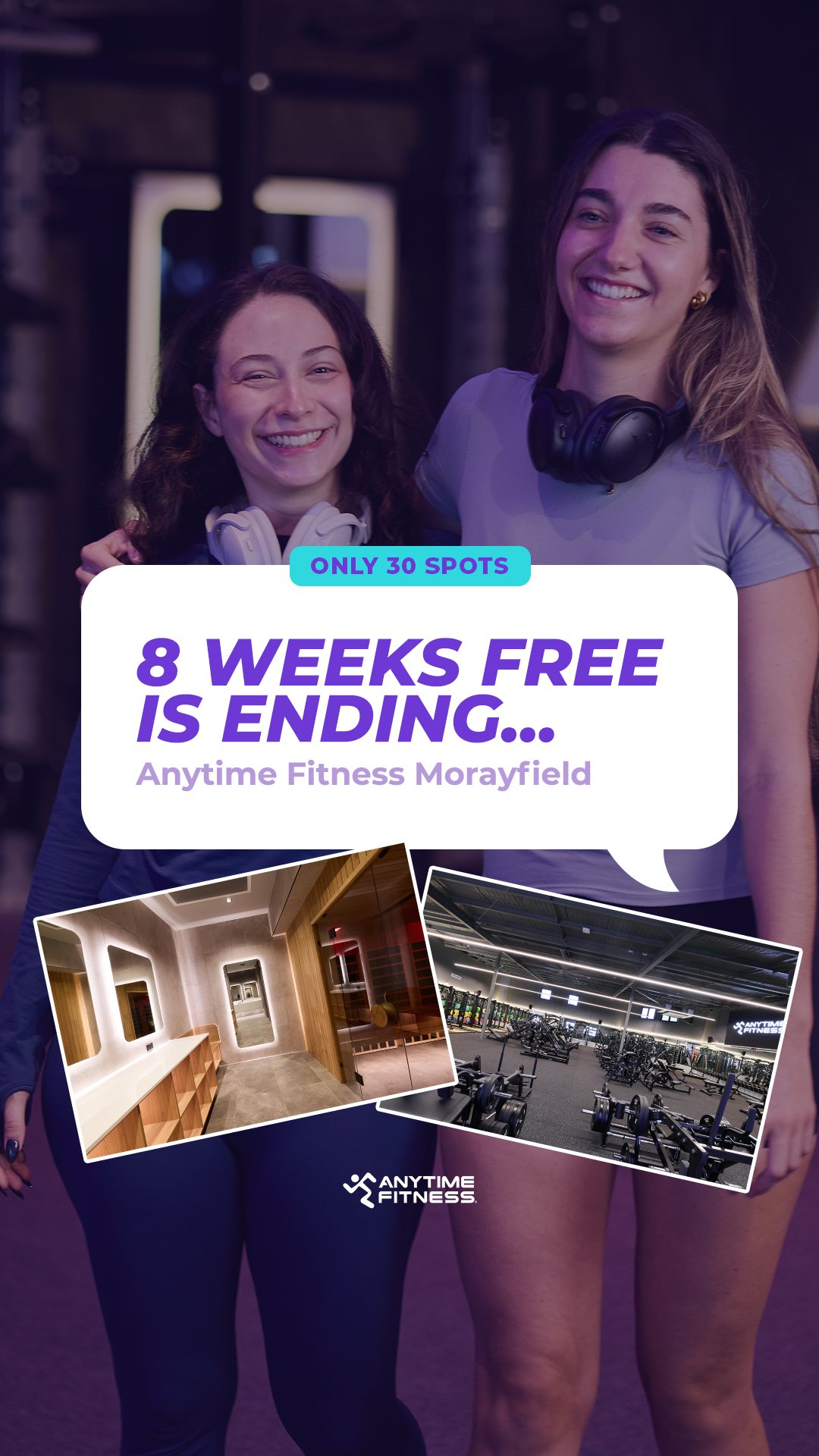 Anytime Fitness Morayfield recovery offer ad