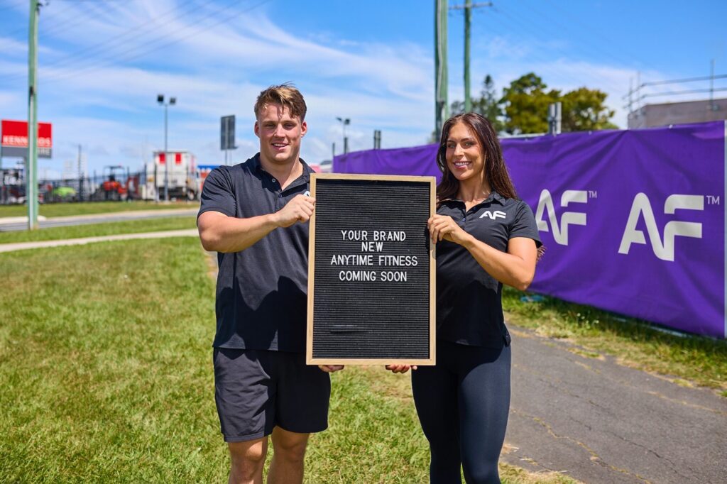 Morayfield team with a brand new club coming soon board