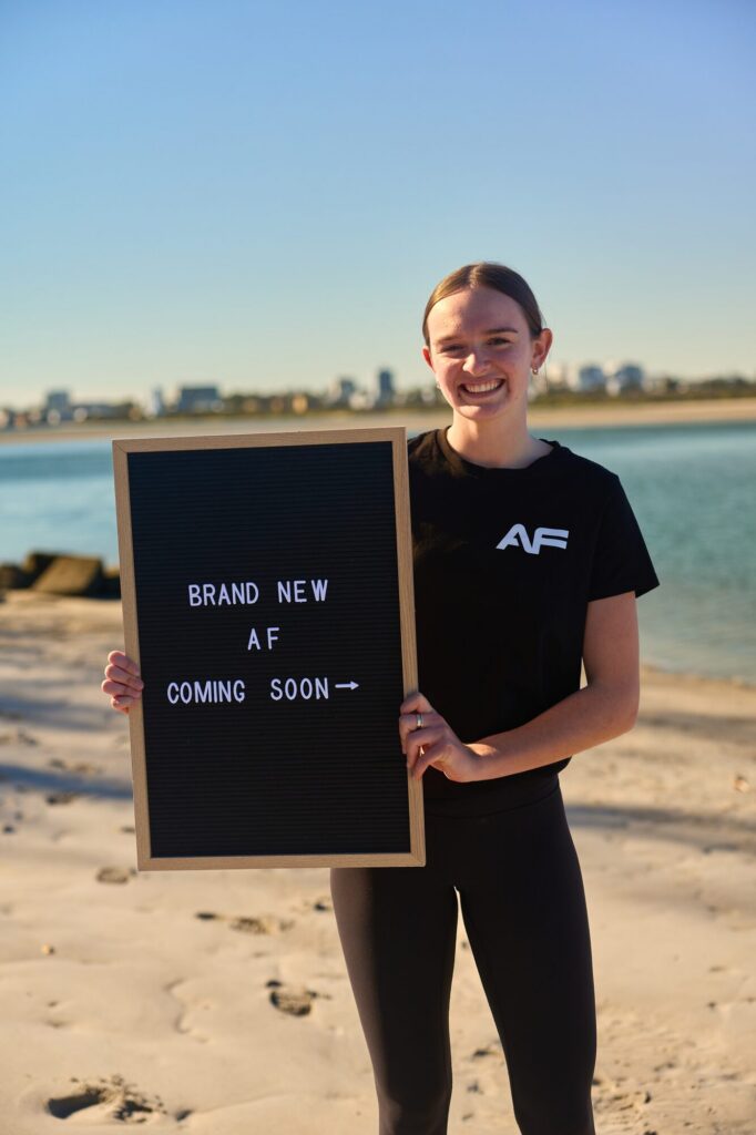 South Caloundra coming soon board on the beach