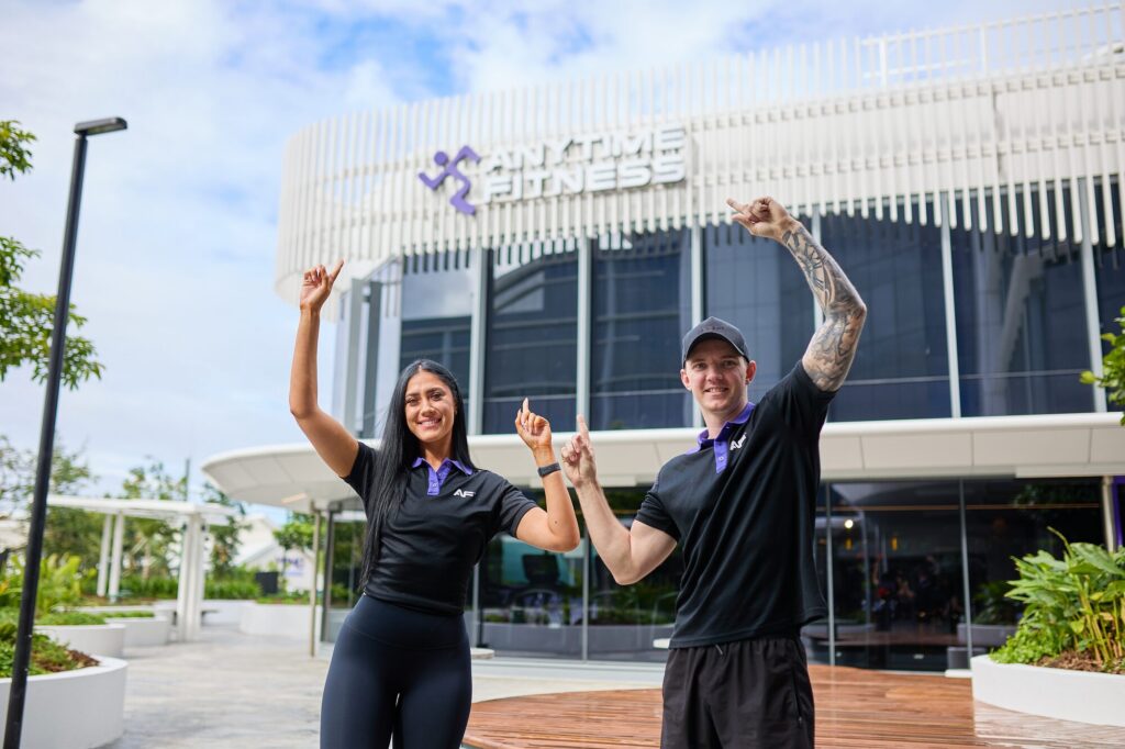 Chermside team outside the club