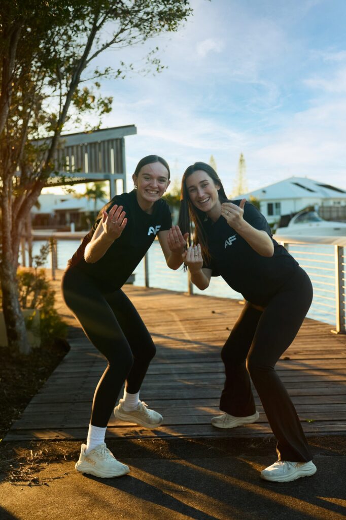 South Caloundra team on the boardwalk